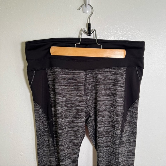 Active Life 90 Degree by Reflex Legging Black Grey Space Dye - Picture 2 of 8